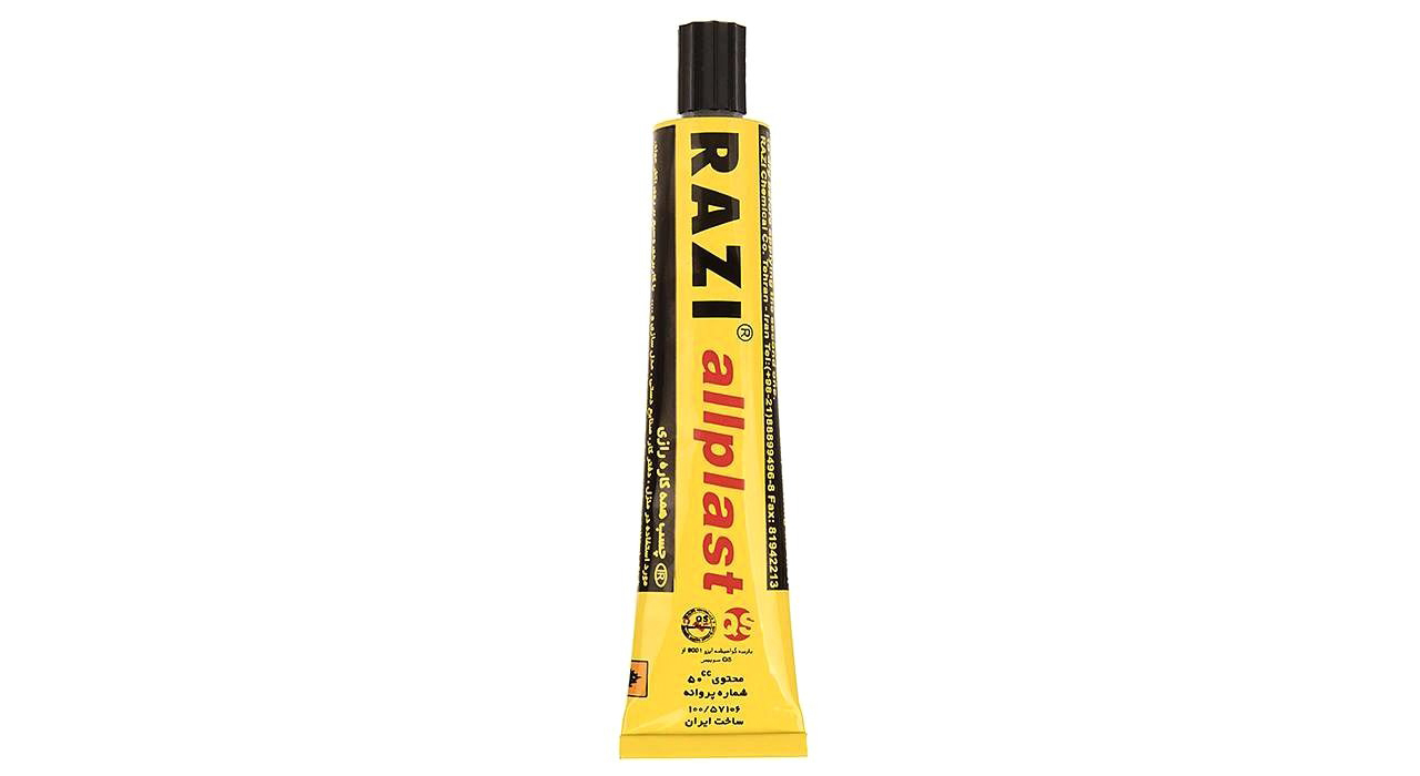 چسب کوچک50گرمی رازی(فروش مخصوص تک آسانیک)**÷÷