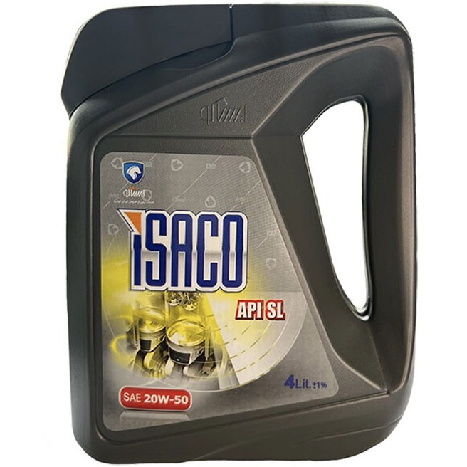 روغن موتور405 4لیتری20W50ایساکو(فقط کد899)**÷÷